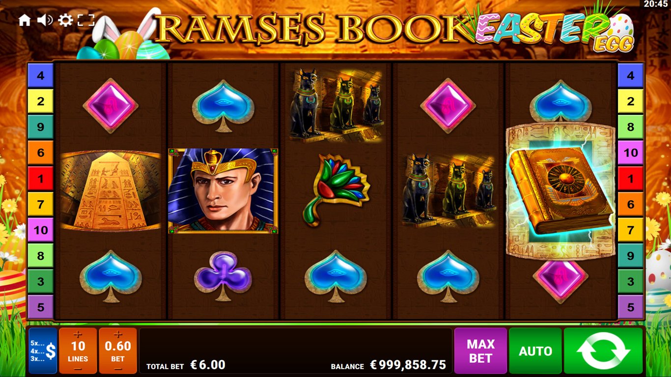 สล็อตออนไลน์: Ramses Book Easter Egg เกมสล็อต