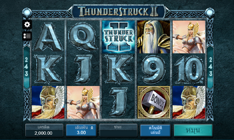 เกมส์สล็อตออนไลน์ Thunderstruck II